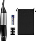 Wahl Precision Nose Ear Eyebrow Trimmer Dual Blade Washable Battery