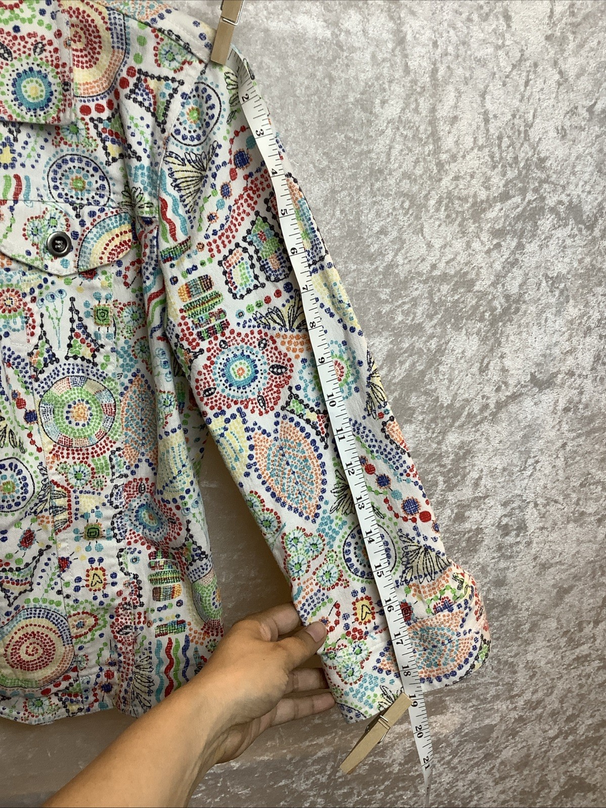 Ruby Rd. Spring Jacket Womens Petite 10 White Tri… - image 7