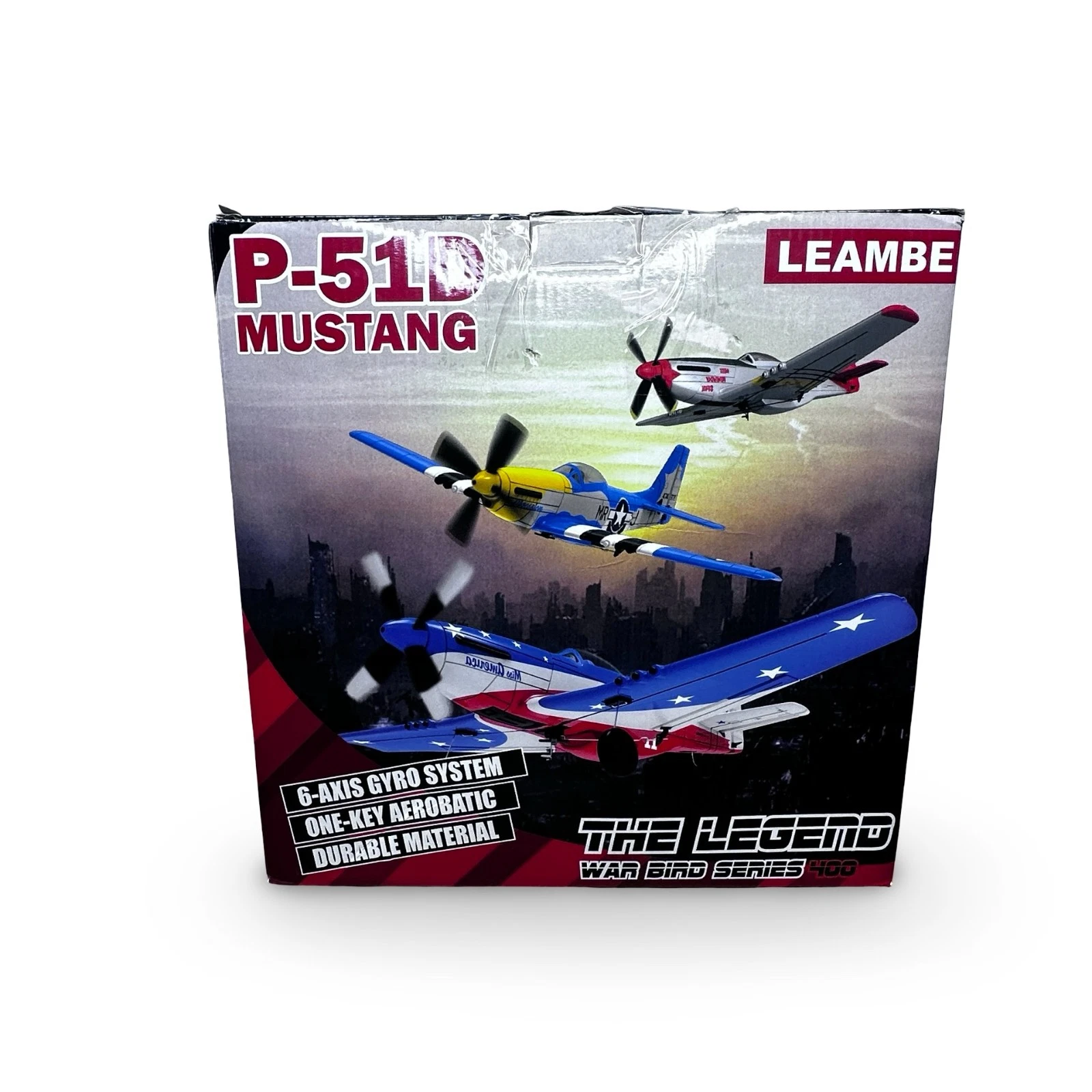 Leambe P51D Mustang RC airplane additional view