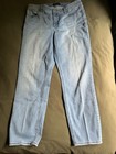 Talbots Women's Flawless Slim Ankle Jeans Size 14 Light Blue — photo 1