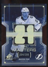 2025-26 SP Game Used NHL Masters Brayden Point 204/299 #NM-37