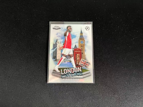 2023-24 Chrome UEFA London Calling #LC-14 Bukayo Saka - Arsenal FC