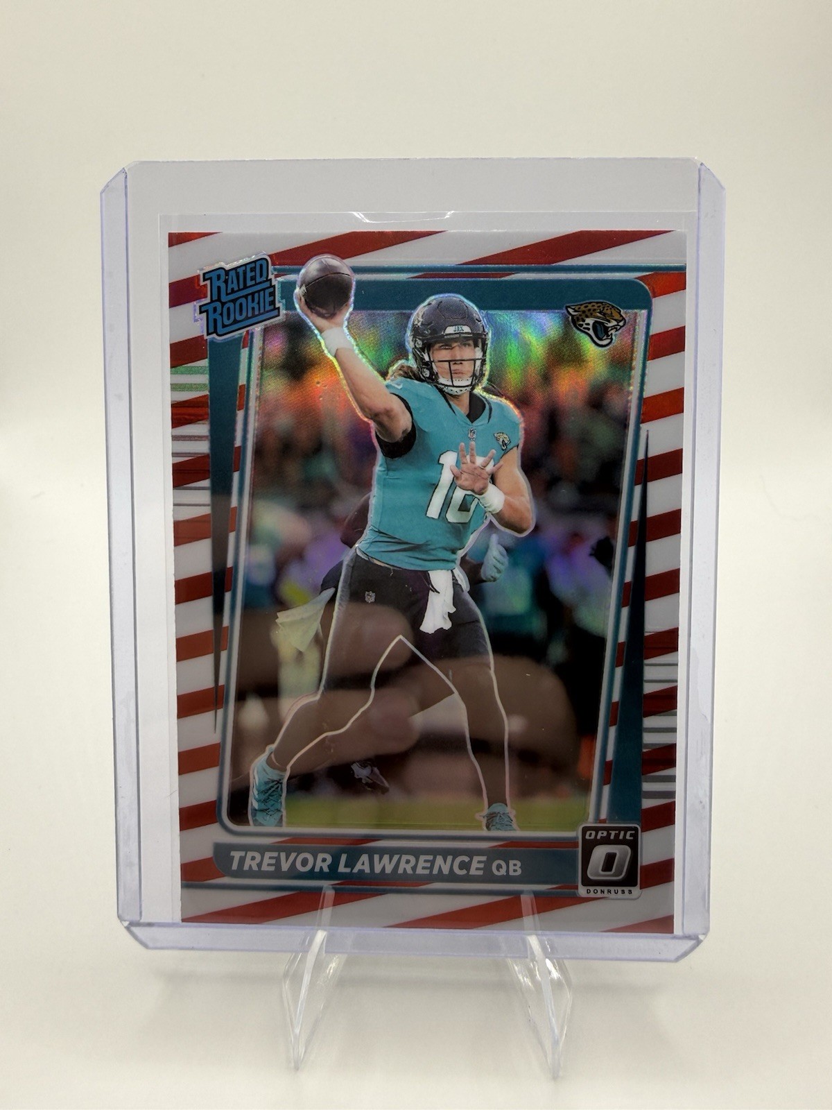 2021 Panini Donruss Optic - Trevor Lawrence Rated Rookie Freedom SP #201 (RC)