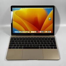 Apple MacBook Gold A1534 12 Zoll (2017), Intel Core M3 256GB SSD -8GB Ram