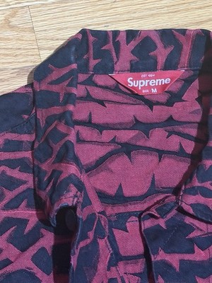 Supreme Thorn Denim Trucker Jacket/Medium | eBay