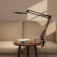 Lampada con Lente D'ingrandimento a Regolabile per Scrivania, Estetiste