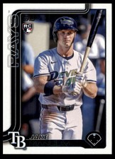 JAKE MANGUM #US306 2025 Topps Update Series Tampa Bay Rays NM