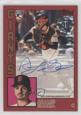 2019 Topps 1984 Baseball Rookies Red 9/25 Aramis Garcia #84R-AG Auto b2g