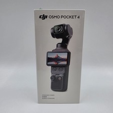 DJI Osmo Pocket 4 Standard Combo, Pocket Gimbal Vlog Camera, 1″ CMOS & 4K/240fps