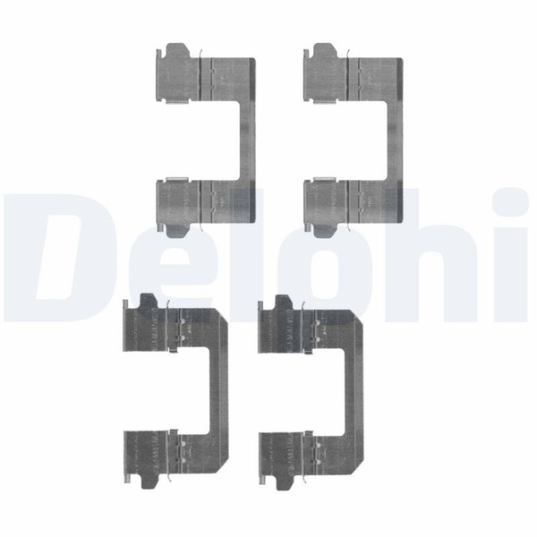 ZubehöRsatz Scheibenbremsbelag Delphi LX0530 FüR Trail Espace Qashqai Nissan JK0-image