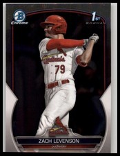 2023 Bowman Draft #BDC-149 Zach Levenson Chrome