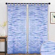 Indian Cotton Wall Hanging Room Window Door Curtains Boho Balcony Drape