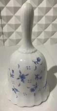 Vintage Tuscany Collection Bell Blue Flowers