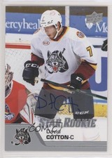 2020-21 Upper Deck AHL Star Rookies Auto David Cotton #170 Auto a4i