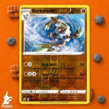 Barbaracle 104/192 Scontro Ribelle Rara Carta Pokemon TCG Combattimento