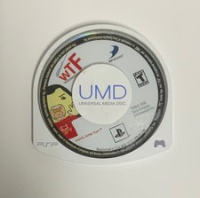 WTF Work Time Fun Sony PlayStation Portable PSP 2006 UMD Only