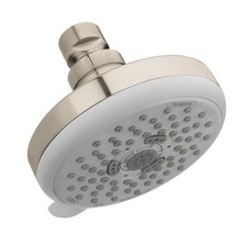 Hansgrohe 04071 Croma 100 Multi Function 2.5 GPM Shower Head Brushed Nickel Show