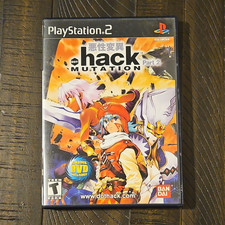 Bandai .Hack/Mutation Part 2 PS2 Anime DVD Included JRPG T-Teen NTSC-U/C