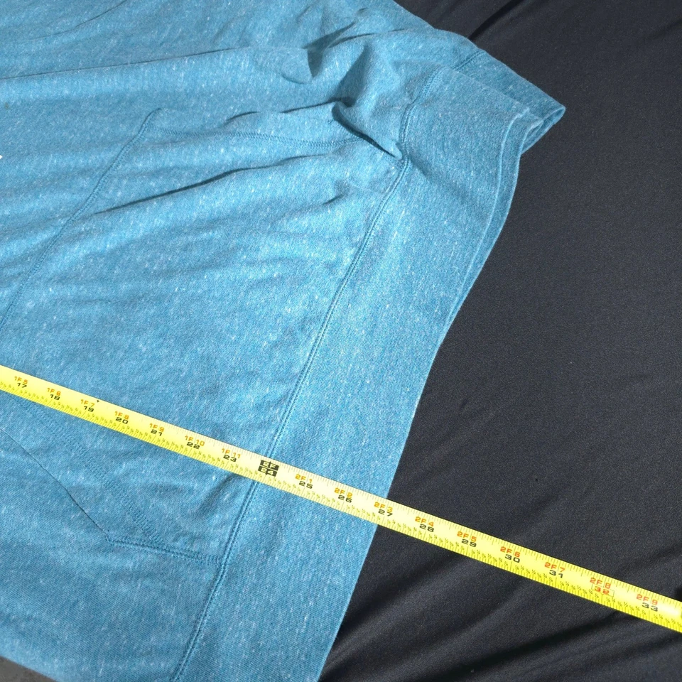 Sudadera con capucha jaspeada verde azulada Nike Just Do It talla grande 3X ropa deportiva Swoosh Foto 3 de 4