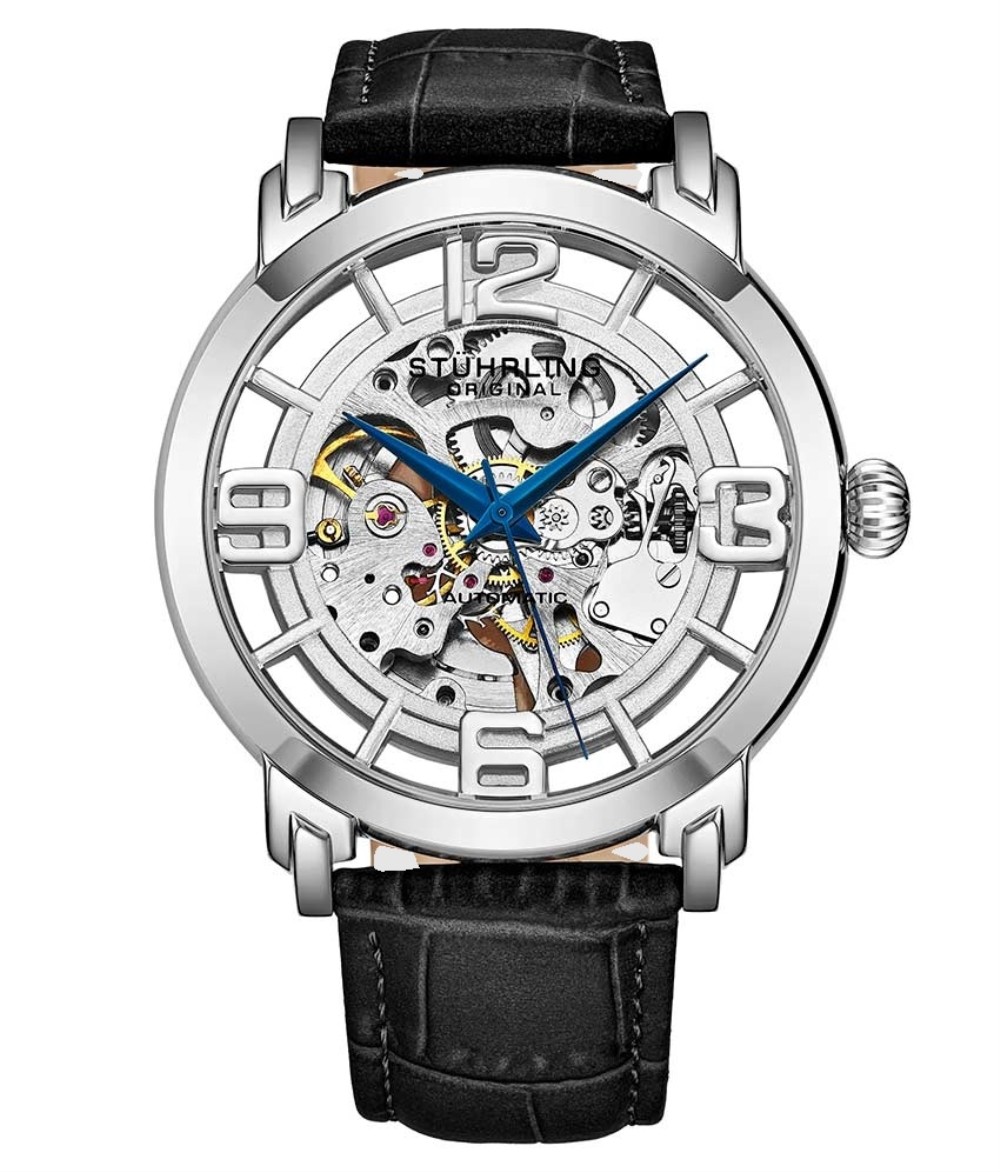 Stuhrling Original Skeleton Watch Stuhrling Winchester 3933 Automatic Skeleton Watch | Elegant  main image 3