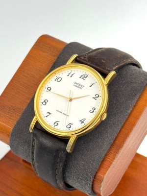 orient 32mm Men Quartz Watch New Battery working -f1636