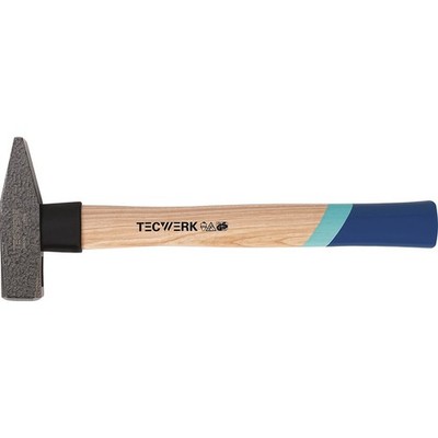 Schlosserhammer 1000g Stiel-L.360mm Hickory m.Nylonschutzhülse TECWERK