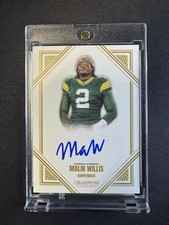 2026 Champions Collection Malik Willis On Card Auto Certified JSA #MW-A Dolphins
