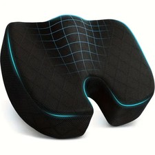 Memory Foam Seat Cushion   U-Shaped Sitting Pad