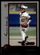 1998 Bowman Chrome Francisco Cordova Pittsburgh Pirates #286