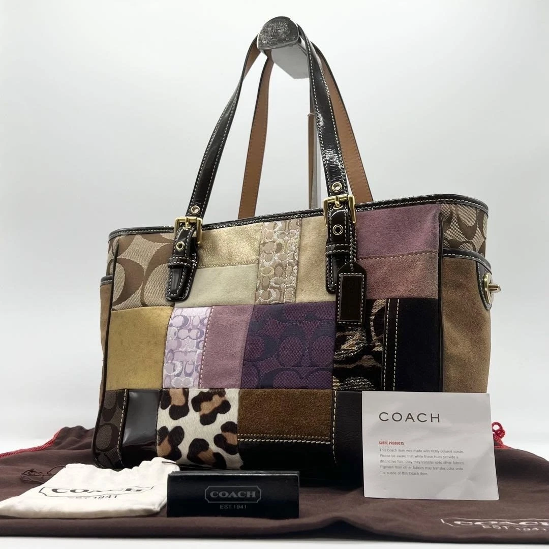 Coach Patchwork Tote Bags for Women for sale | eBay