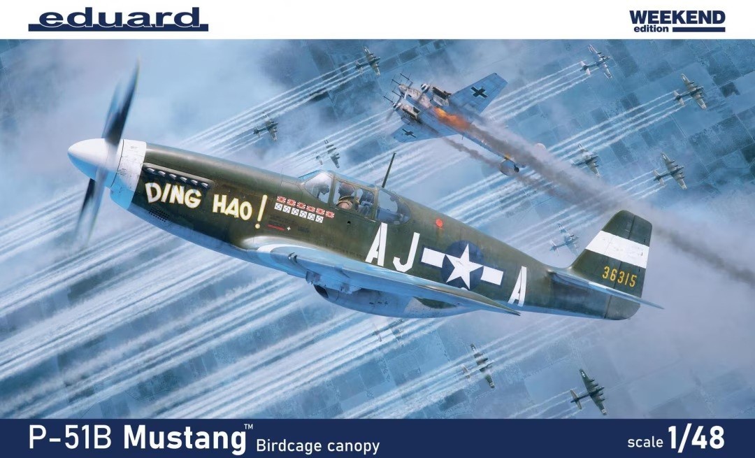 Eduard 84209 1:48th North American P-51B/C Mustang Birdcage Canopy Weeked edit