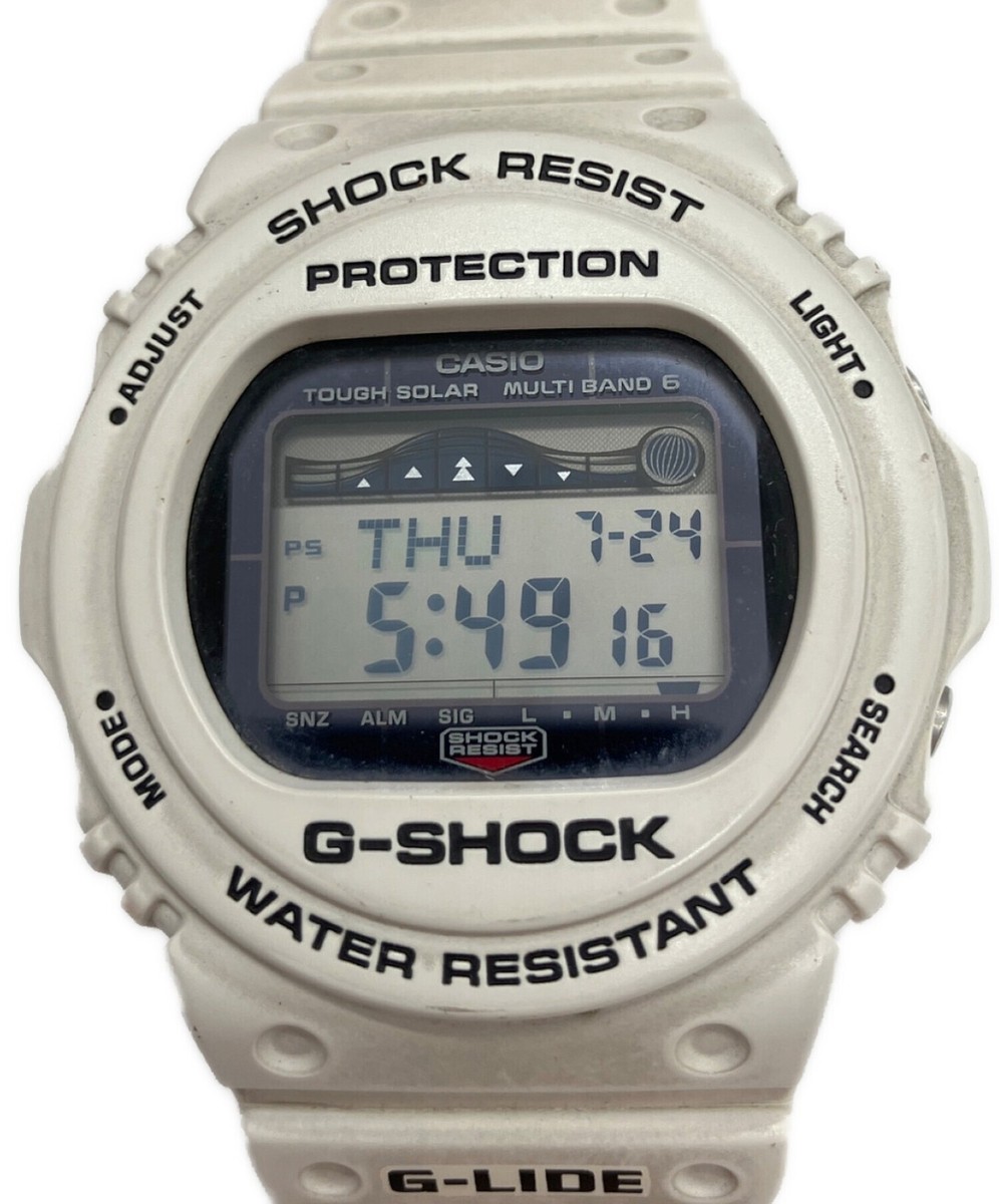 CASIO G-SHOCK G-LIDE GWX-5700CS-7JF Multiband 6 Men's Watch White