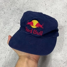Red Bull Energy Promo Vintage Baseball Cap Blue OS