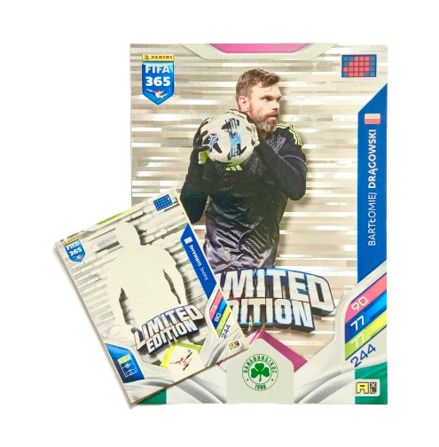 Adrenalyn XL FIFA 365 2026 LIMITED XXL BARTŁOMIEJ DRĄGOWSKI PANATHINAIKOS
