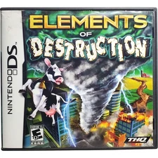 Elements Of Destruction - Nintendo DS Tested Authentic 1Y Guarantee