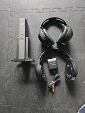 Wireless Sennheiser HDR 175 Headphones 2 Pairs with TR 175 Charging Stand