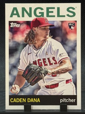 2025 Topps Archives - Caden Dana - Los Angeles Angels - #22