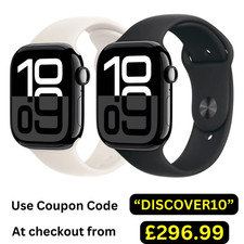 Apple Watch Series 10 GPS 42mm/46mm GPS/Cellular Sports Smartwatch - VERY GOOD