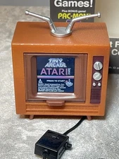 1 The World's Smallest Atari 2600 Tiny Arcade Console 10 Games 80's Retro TV