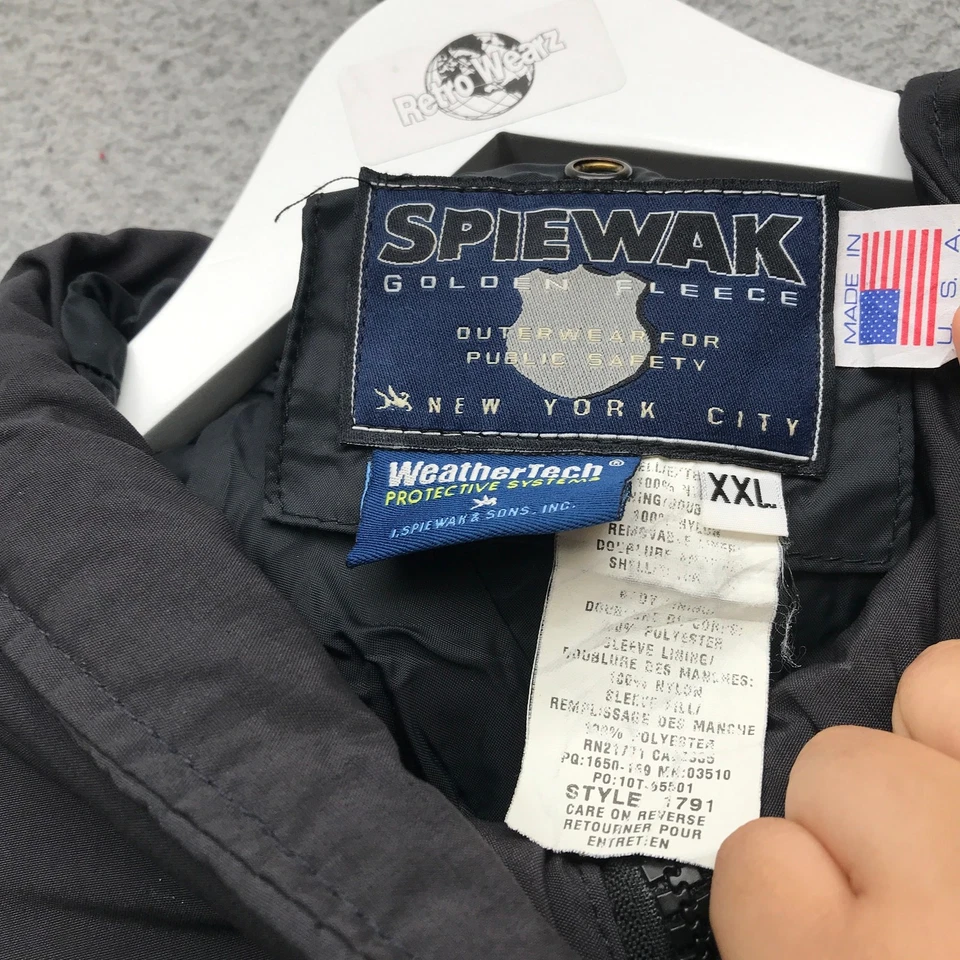 I. Spiewak & Sons Spiewak Golden Fleece 1791 WeatherTech Jacket Mens 2XL - Image 3 of 4