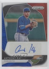 2020 Panini Prizm Rookie Red White & Blue 2/50 Anthony Kay #RA-AK Auto 0b5