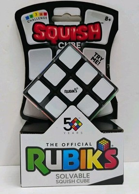  Rubik s Squish Cube Soft Fidget Toy Puzzle Spin Master Official Factory Sealed 