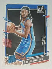 2023-24 Donruss #231 Cason Wallace RC Oklahoma City Thunder Rated Rookie