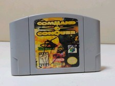 Command & Conquer N64 1999 With Video OEM Authentic Tested Nintendo 64