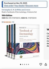 Rook's Textbook of Dermatology, 4 Volume Set by Christopher E.M. Griffiths (Engl