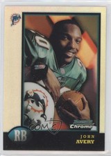 1998 Bowman Chrome Refractor John Avery #21 11pj
