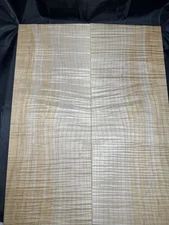 #790 Curly Maple Drop Top Lam Top Luthier Guitar Figured Wood Bookmatched Set