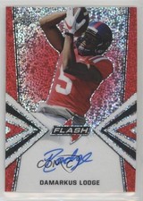 2019 Leaf Flash Red 2/5 Damarkus Lodge #BA-DL2 Auto 0c6