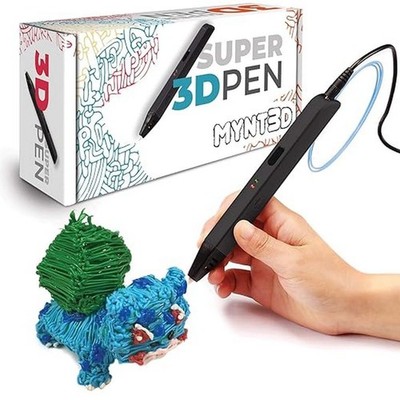 MYNT3D Super 3D-Stift 1,75 mm für PLA und ABS schwarz