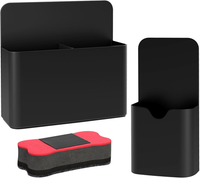 MoKo Stifthalter Magnetisch, 2 StüCk Magnetischer Stiftehalter Mit 1 Whiteboard